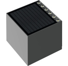 Solarlarmpe Wandlampe Cube 5W 700 lm