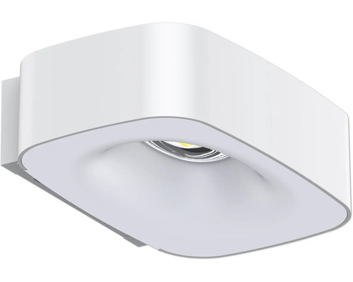 Weisse LED-Wandleuchte