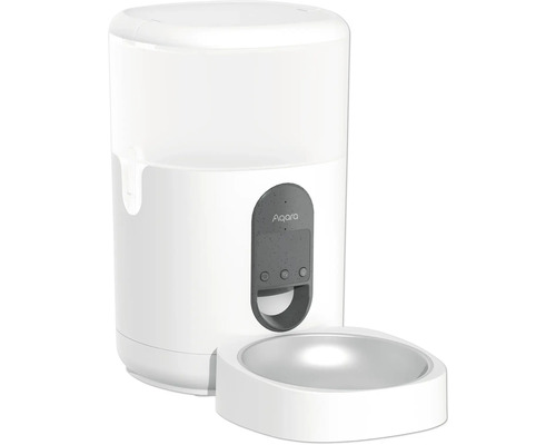 Distributeur de nourriture Aqara SmarterPet Feeder C1 pour chien et chat env. 4 Litres ou env. 1,7 kg de nourriture contrôlable par application Distributeur de nourriture Aqara pour animaux de compagnie