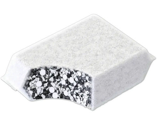 Cartouche de filtre à eau en coupe