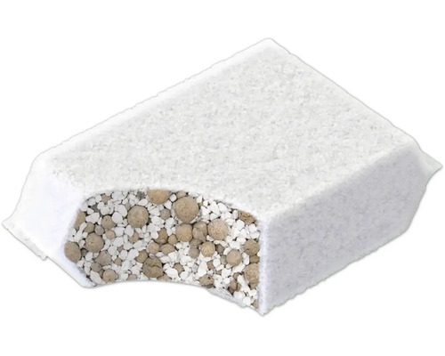 Filtre à eau avec remplissage de granulés