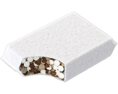 Module de filtre de bassin avec différents médias filtrants