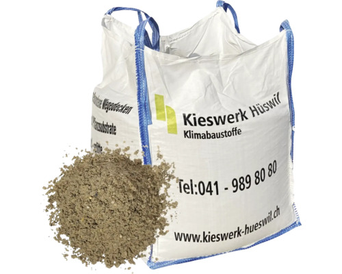 Sable de protection contre les chutes Hüswiler 0-8 mm Big Bag 500 l Big Bag avec matériau de remplissage pour l''horticulture