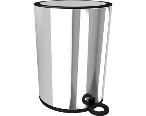 Poubelle à pédale en métal