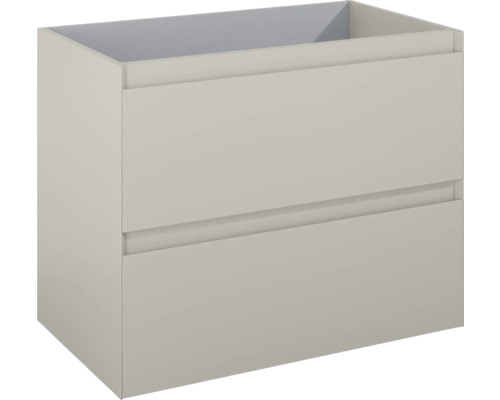 Jungborn DECEM Waschtischunterschrank BxHxT 80x63.5x45.8 cm fume matt