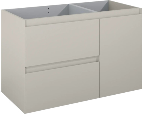 Jungborn DECEM Waschtischunterschrank BxHxT 100x63.5x45.8 cm fume matt