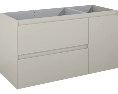 Jungborn DECEM Waschtischunterschrank BxHxT 120x63.5x45.8 cm fume matt