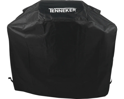 Housse de barbecue noire avec logo Tenneker