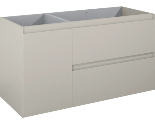 Jungborn DECEM Waschtischunterschrank BxHxT 120x63.5x45.8 cm fume matt