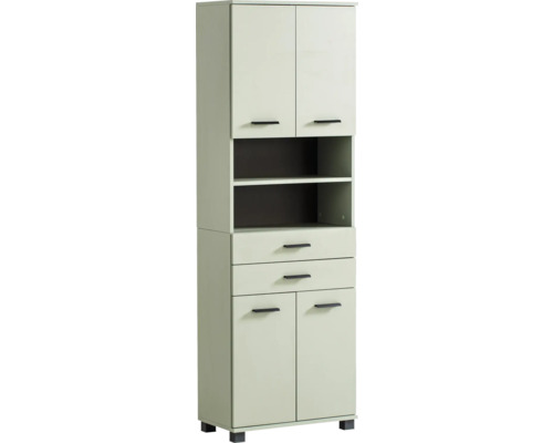 Hochschrank Möbelpartner Palermo BxHxT 59.8x180.9x32.6 cm pistazie