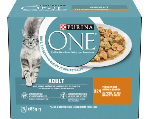 Purina One Adult Poulet 24x85 g