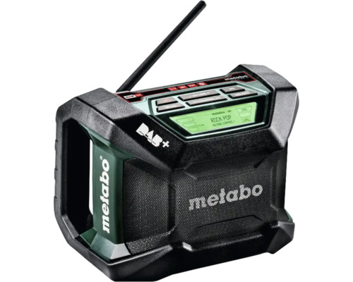 Radio de chantier Metabo avec radio numérique DAB+