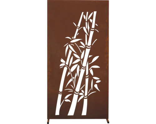 Brise-vue bambou 95x185 cm rouille