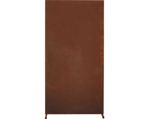 Sichtschutzwand geschlossen 185x95 cm rost Sichtschutzwand geschlossen 185x95 cm rost