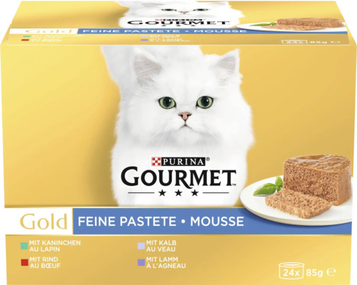 Gourmet Gold Pâtée à la viande 24x85 g