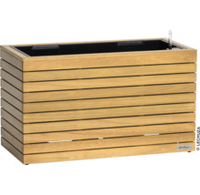 Jardinière en bois avec système d''irrigation