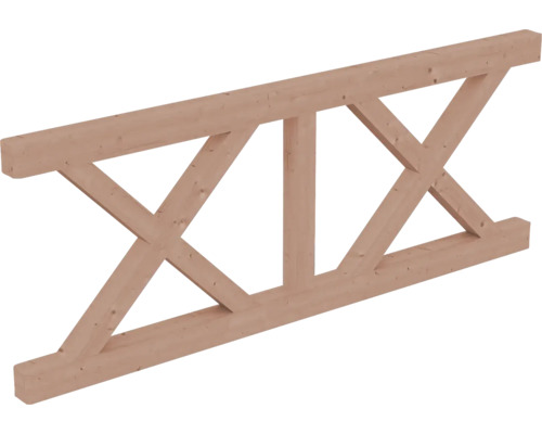 Poutre en bois avec entretoises