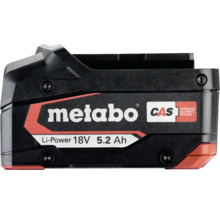 Metabo Batterie 18 volts 5.2 ampères-heures