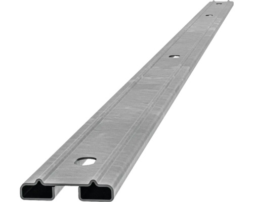 Barre profilée Multi 103 cm, galvanisée Rail métallique avec trous pour fixations