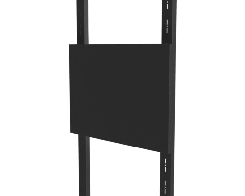 Élément d''étagère noir pour montage mural