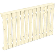 Balustrade SKAN HOLZ 170x96 cm nature