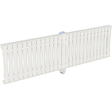 Paroi latérale SKAN HOLZ 355x96 cm, blanc
