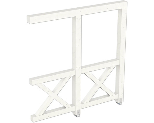 Holzzaun-Element aus Holz