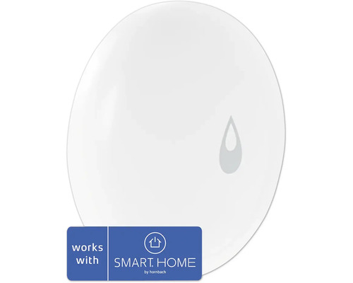 Détecteur de fuite d''eau avec logo Smart Home by Hornbach