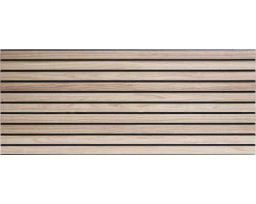 Holzpaneel mit Lattenstruktur
