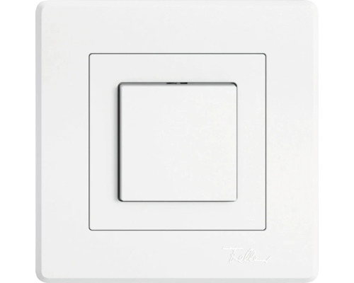 Bouton poussoir encastré EDIZIO.liv UP SCH6 blanc