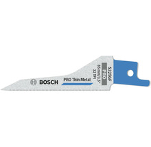 Lame de scie sauteuse Bosch S325GF Pro pour métal fin, longueur 85 mm