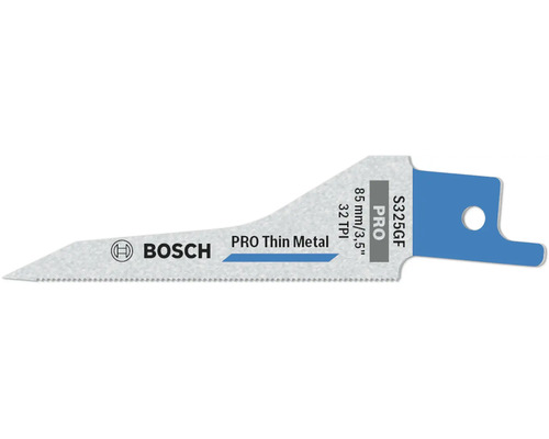 Bosch Lame de scie sabre PRO Thin Metal S325GF 5 pièces