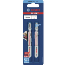 Bosch Expert Stichsägeblatt T128BHM für Laminat, im Doppelpack