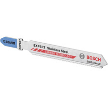 Lame de scie sauteuse Bosch Expert T118AHM pour acier inoxydable