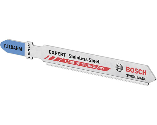 Bosch Expert Lame de scie sauteuse Stainless Steel T118AHM 83 mm 2 pièces Bosch Expert Lame de scie sauteuse Stainless Steel T118AHM 83 mm 2 pièces