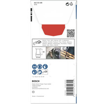 Verpackung eines Bosch AIZ 32 AIB BIM Sägeblatts mit Größenangaben, Anwendungsbeispielen und Logos verschiedener Werkzeugmarken