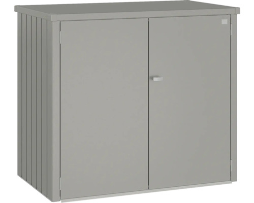 Box pour poubelles biohort Alex Duo gris quartz métallique