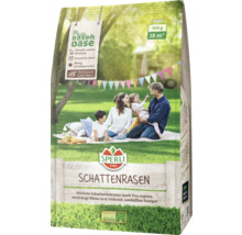Verpackung Schattenrasen von Sperli mit Familie im Garten