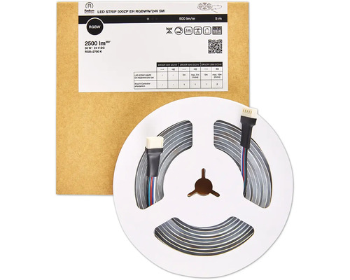 Radium LED Stripe 500ZP EH RGBWW mit 24 Volt und fünf Metern Länge