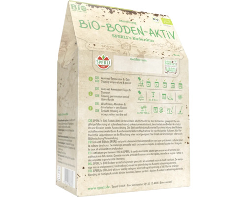 Sperli Bio Sol Actif mélange pour la terre du jardin