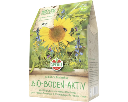 Mélange de graines pour une plantation diversifiée, pour l''activation du sol et comme source de nourriture pour les insectes utiles.