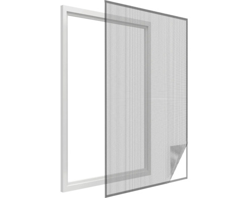 Moustiquaire home protect magneticHold protection contre les insectes noir 130 x 150 cm Moustiquaire pour fenêtre avec cadre