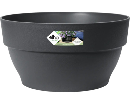 Coupe pour plantes Elho Vibia Campana Ø 27 h 14 cm gris