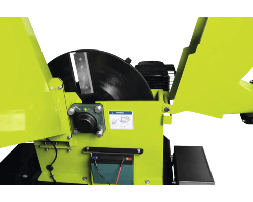 Vue détaillée d''un broyeur de branches