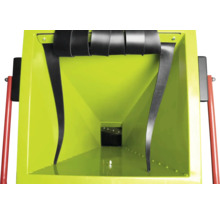 Trémie d''alimentation d''un broyeur de végétaux