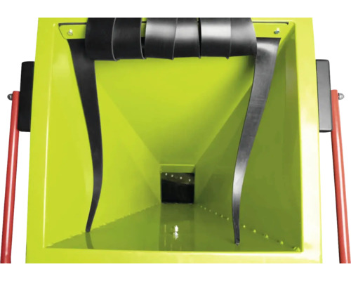 Trémie d''alimentation d''un broyeur de végétaux