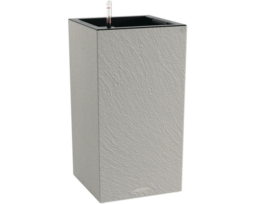 Colonne de fleurs Lechuza CANTO Slatestone 30 x 30 x 56,8 cm gris