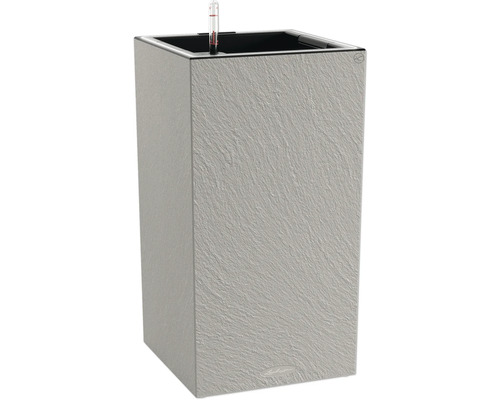 Colonne de fleurs Lechuza CANTO Slatestone 30 x 30 x 56,8 cm gris