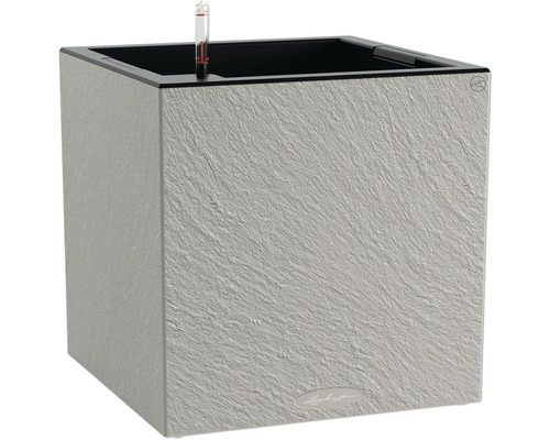 Colonne de fleurs Lechuza CANTO Slatestone 40 x 40 x 40,8 cm gris