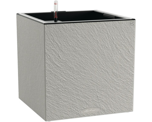 Colonne de fleurs Lechuza CANTO Slatestone 40 x 40 x 40,8 cm gris